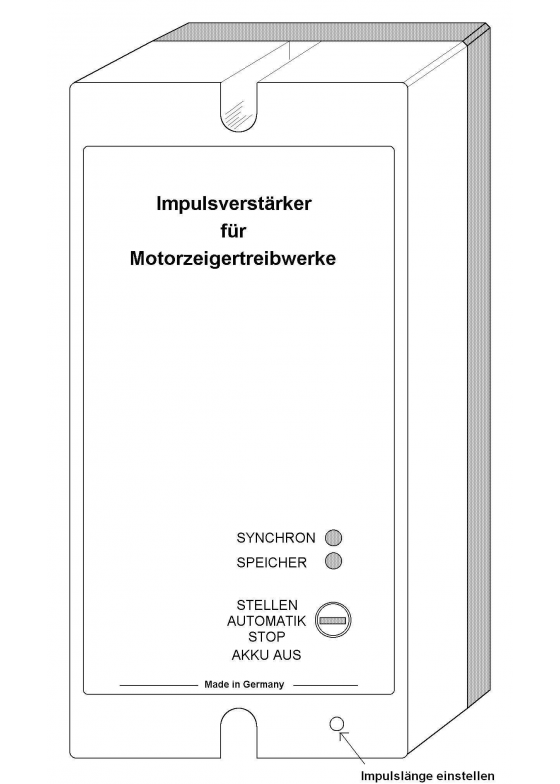 K-IVSP-LCMZT Impulsverst&auml;rker f&uuml;r Motorzeigerwerke