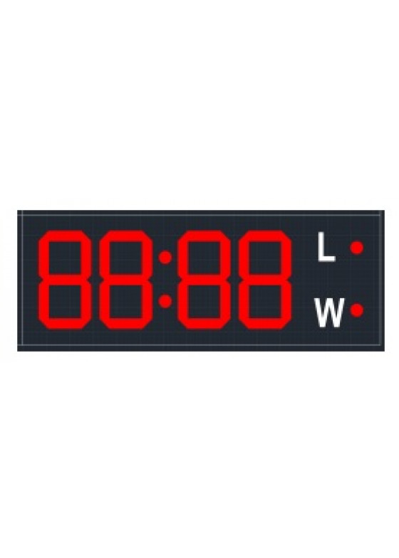 LED Temperaturanzeige