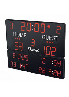 K-BTX 6125 MS  Multisport-Anzeige f&uuml;r Aussenbereich