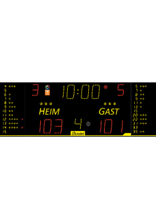 Sportergebnisanzeige f&uuml;r Innen K-BT8025-F6