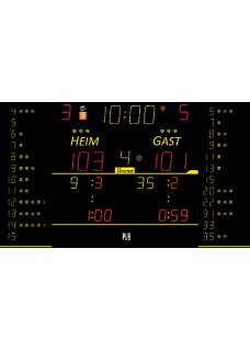 Sportergebnisanzeige für Innen K-BT8NT325-F10